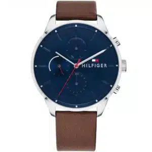 1791487-tommy-hilfiger-watch-men-blue-dial-leather-brown-strap-quartz-analog-day-date-month-chase