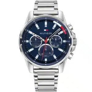 1791788-tommy-hilfiger-watch-men-blue-dial-stainless-steel-metal-silver-strap-quartz-analog-day-date-month-mason