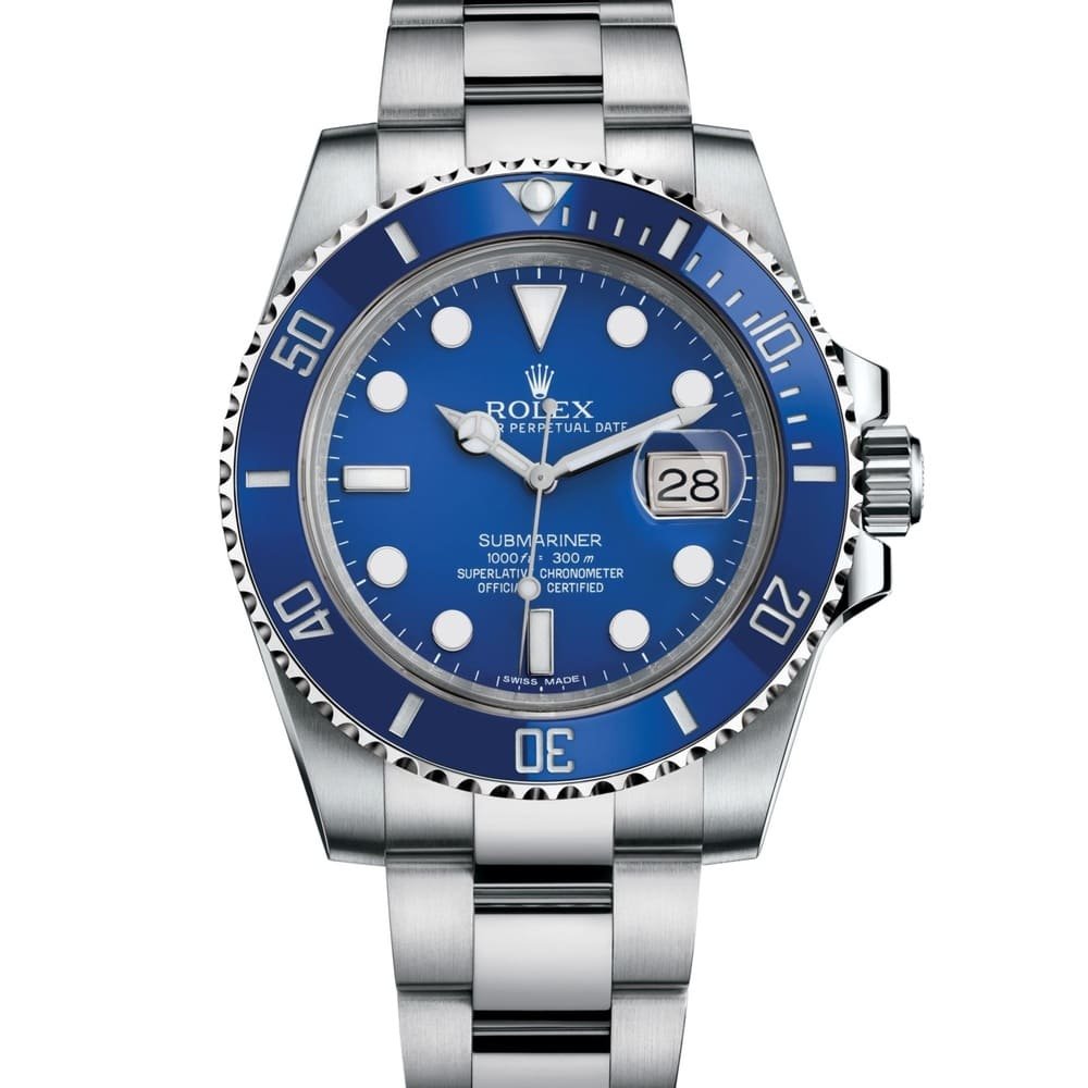 Rolex Oyster Perpetual Submariner Watch Blue