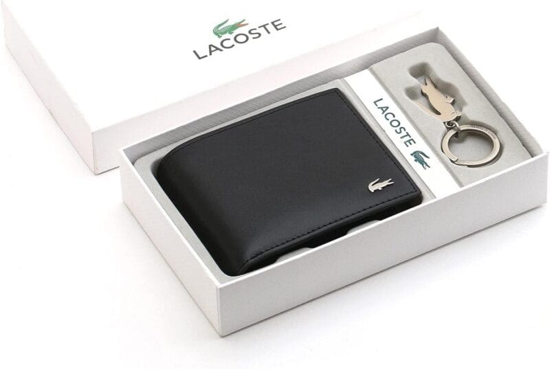 Lacost men’s wallet Genuine Leather | Catchy Watches