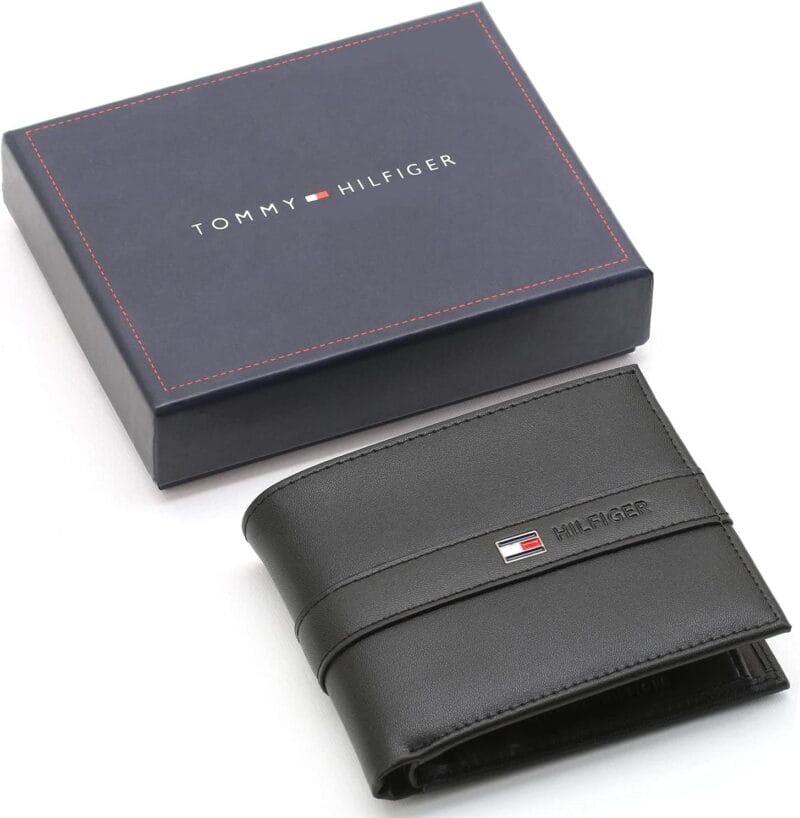 Tommy Hilfiger Original wallet for men Genuine Leather - Image 4