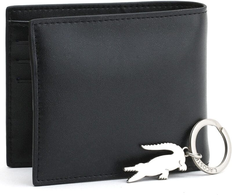Lacost Original wallet for men With Medal - Image 5