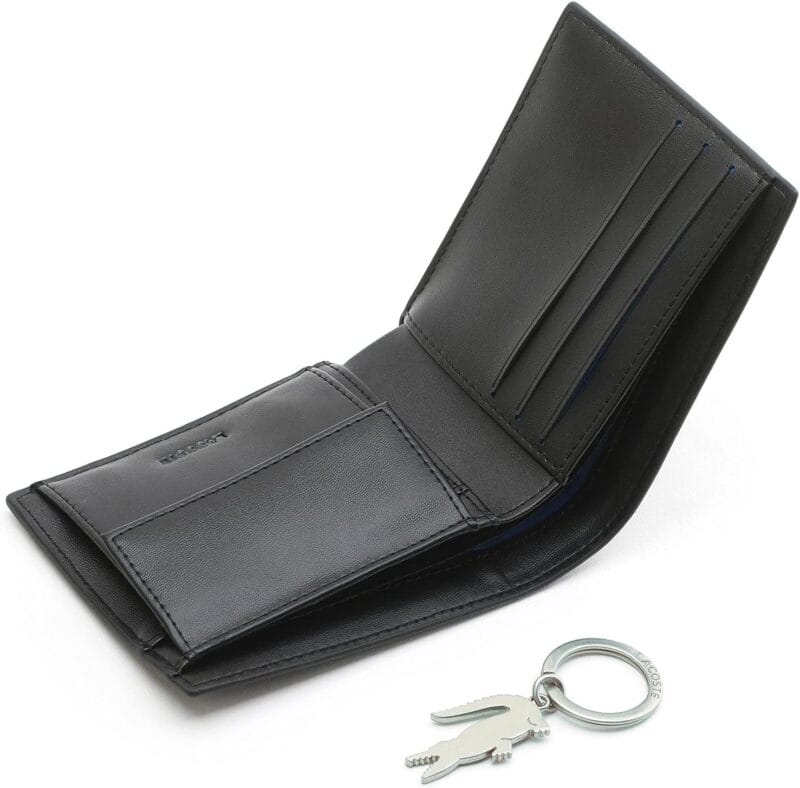 Lacost Original wallet for men With Medal - Image 6