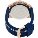 Original-Tommy-Hilfiger-watch-for-men-Decker-1791476-with-blue-dial-rubber-belt-with-blue-color-3