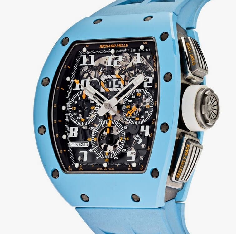 Baby blue online watch