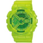 Casio-G-Shock-Watch-GA-110B-3D-with-green-dial-resin-strap-with-green-color