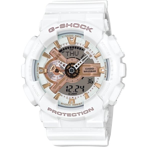 Casio-G-Shock-Watch-For-Men-GA-110LB-7A-with-white-dial-resin-strap-with-white-color
