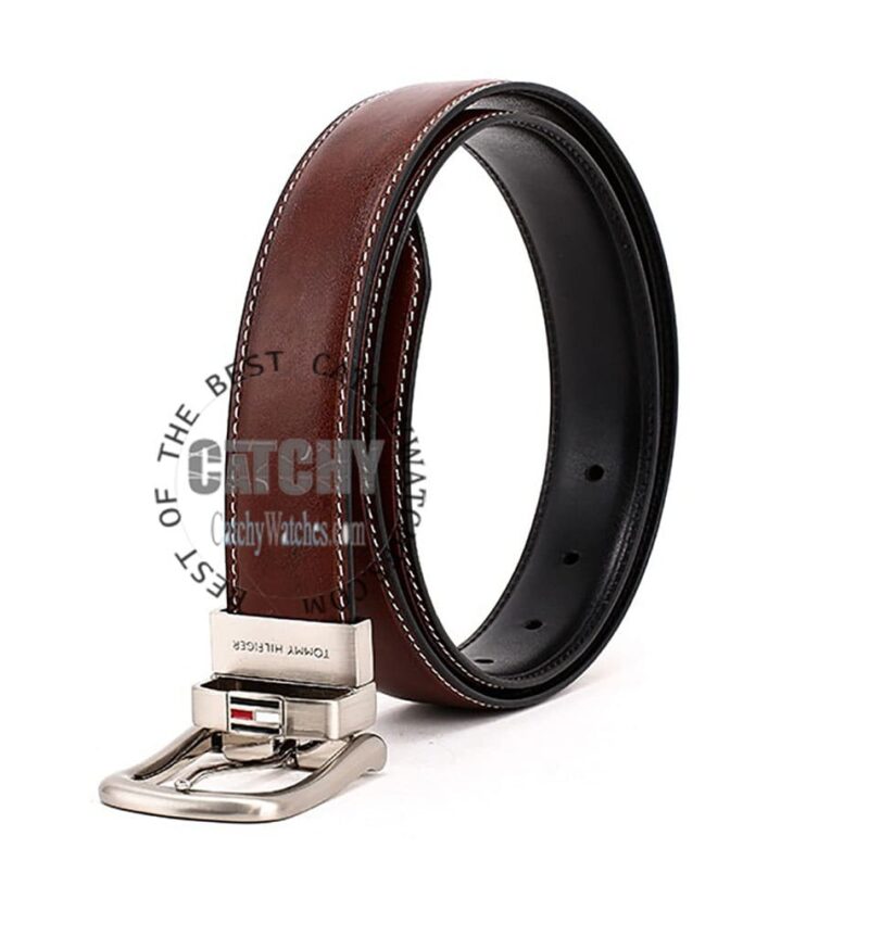 Tommy Hilfiger Belt for men Genuine Leather TH - Image 2