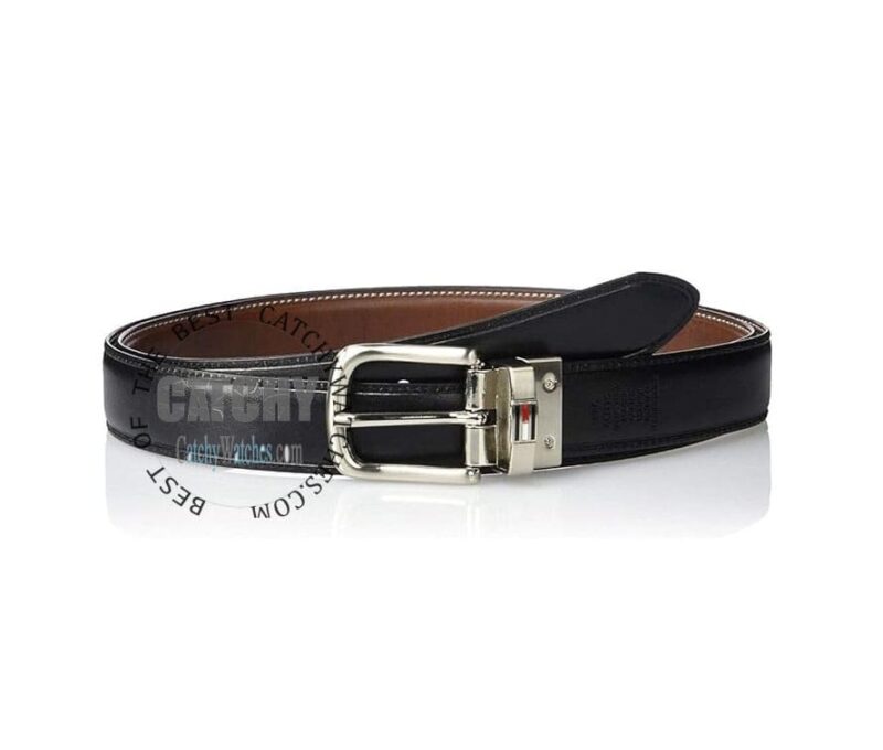 Tommy Hilfiger Belt for men Genuine Leather TH - Image 7
