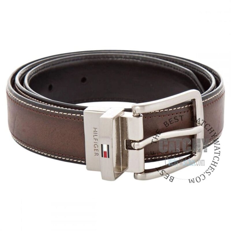 Tommy Hilfiger Belt for men Genuine Leather TH - Image 8