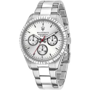 r8853100018-maserati-watch-men-silver-dial-metal-stainless-steel-strap-quartz-battery-analog-day-date-month-water-resistant-100-meters-competizione