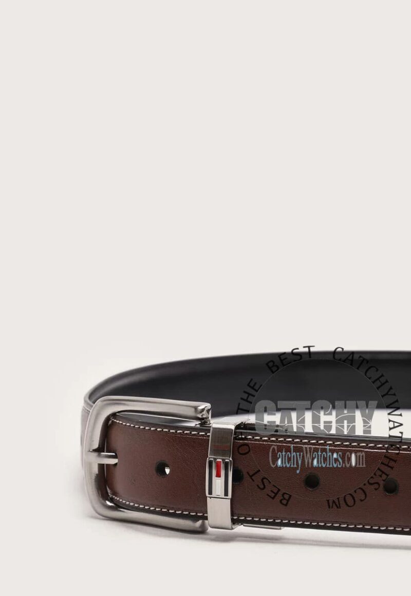 Tommy Hilfiger Belt for men Genuine Leather TH - Image 19