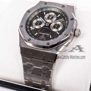 audemars-pigaut-watch-for-men-stainless-steel-black-dial