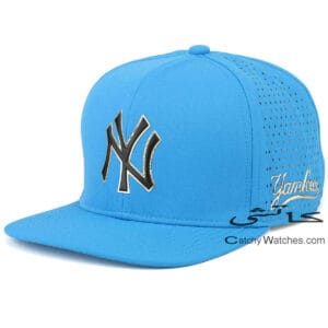 ny-snapback-baseball-hip-hub-hat-new-york-yankees-blue-cotton-flat-cap