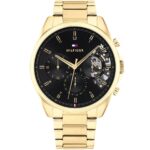 1710447-tommy-hilfiger-watch-men-black-dial-stainless-steel-metal-gold-strap-quartz-battery-analog-monthly-weekly-date-baker