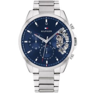 1710448-tommy-hilfiger-watch-men-blue-dial-stainless-steel-metal-silver-strap-quartz-analog-day-date-month-baker