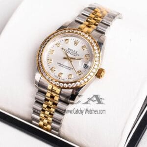 women-rolex-watch-Egypt-White-dial-silver-and-gold-strap-belt-djust-model-
