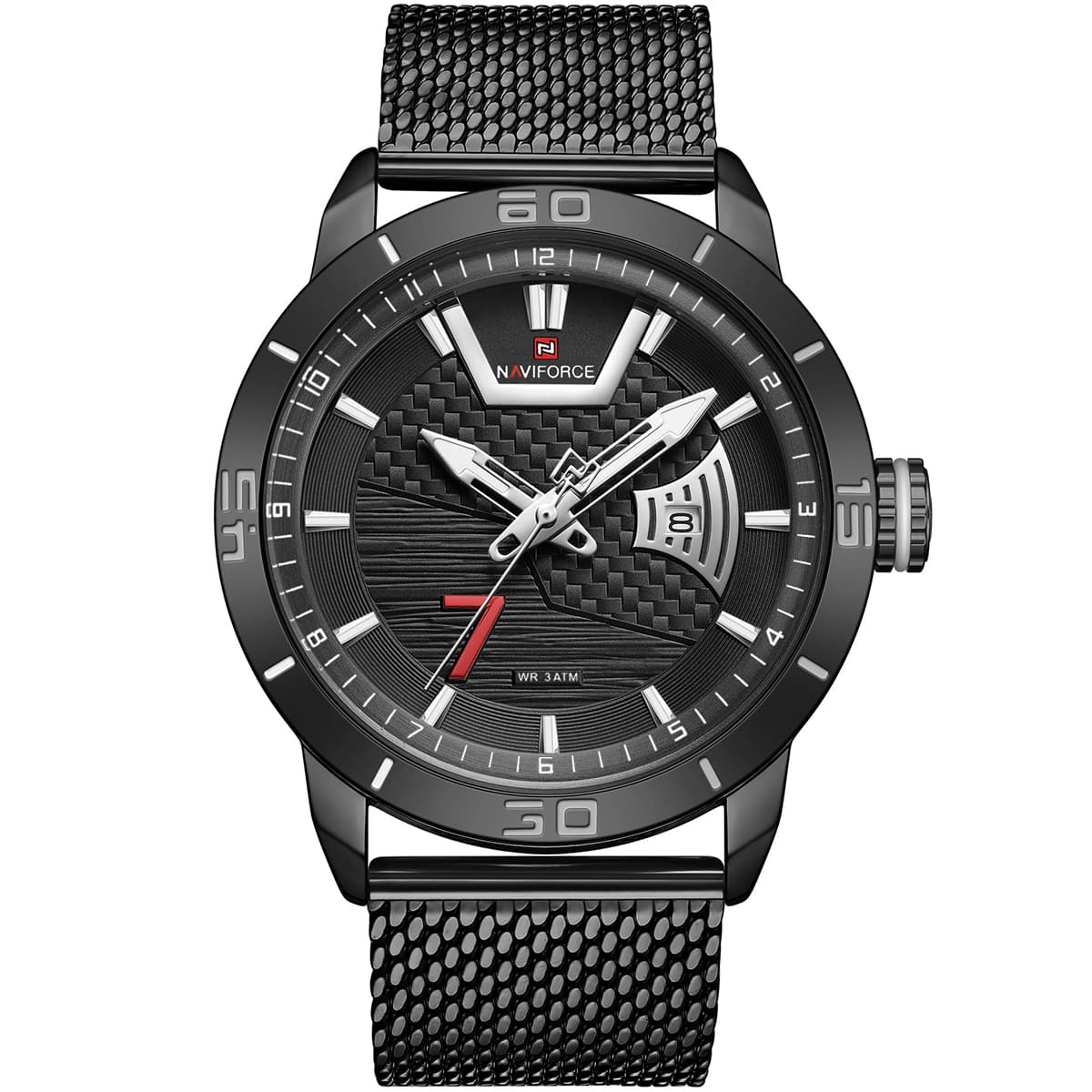 nf9155a-b-b-original-naviforce-watch-men-black-dial-metal-black-mesh-strap-quartz-battery-analog-wr-3atm-for-dream