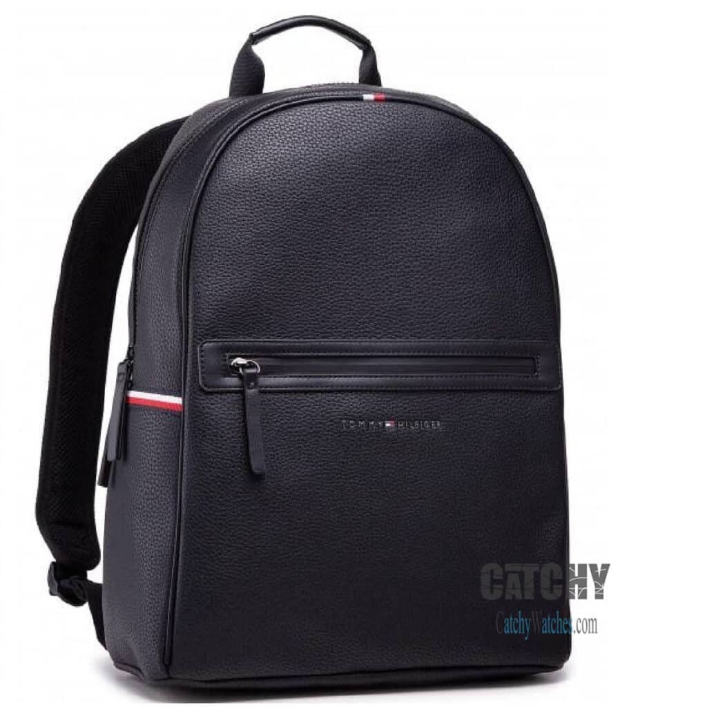 Tommy Hilfiger Black Polyester Handbag