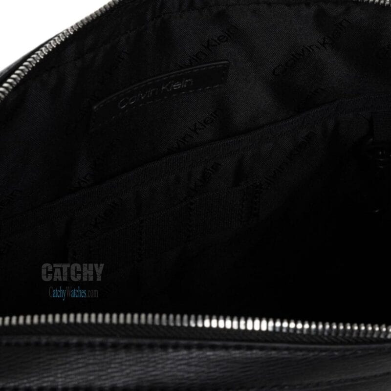 Calvin Klien Laptop Bag Black - Image 4