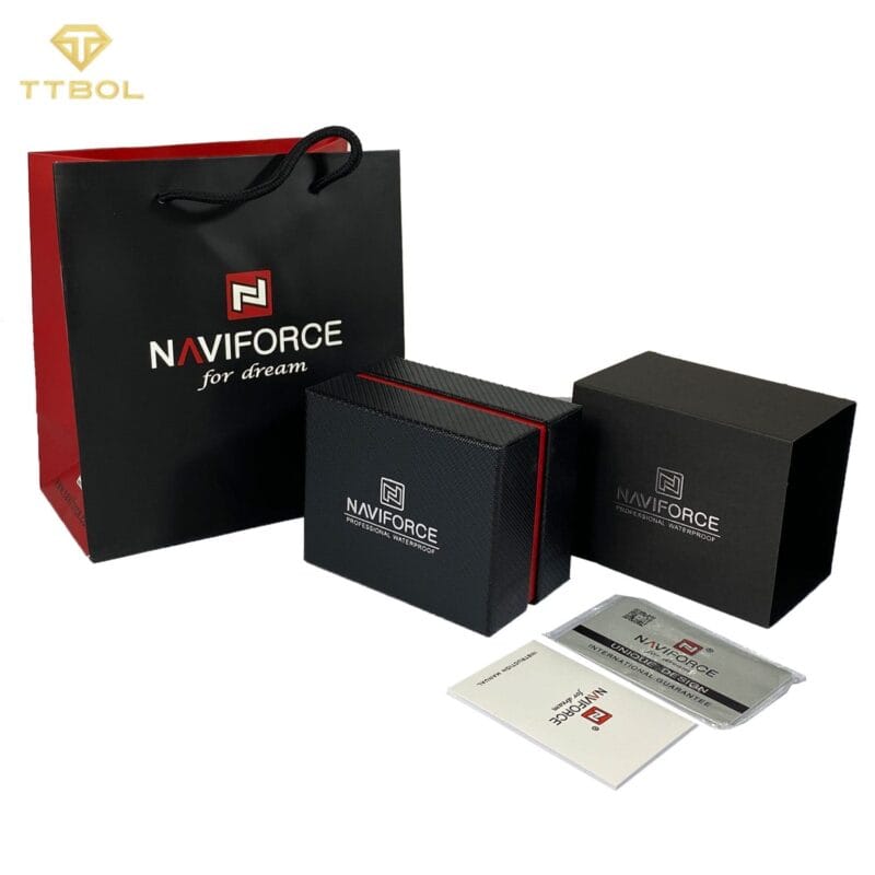 Naviforce Watch For Men NF9160-B-O-L-BN - Image 2