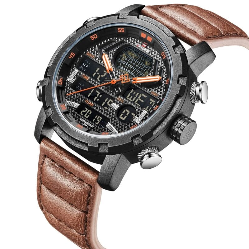 Naviforce Watch For Men NF9160-B-O-L-BN - Image 3