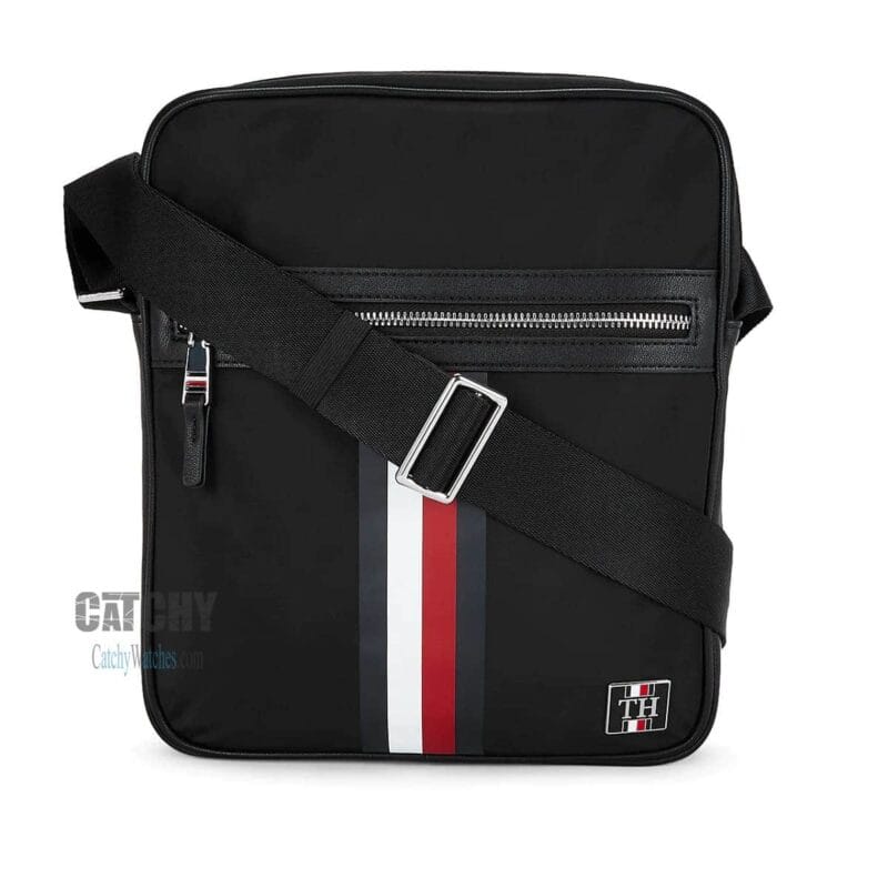 Mirror original tommy hifiger crossbody bag black - Image 2