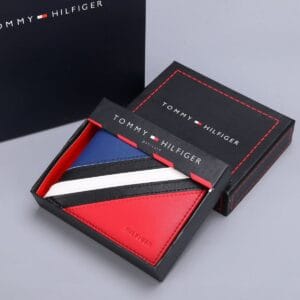 Twofold-Tommy-Hilfiger-Multiple-colors-genuine-Leather-Wallet