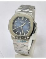 patek-philippe-automatic-watches-Anautilus-Annual-Model-in-Egypt-For-men-with-blue-Dial-and-Silver-Metal-Color-Strap-Silver-Case-sapphire-crystal