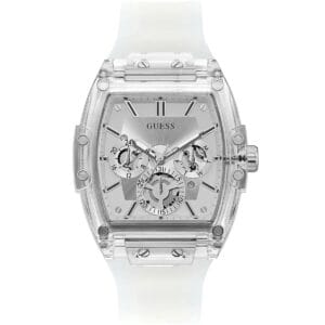 original-gw0203g1-guess-egypt-square-watch-men-silver-dial-rubber-transparent-strap-quartz-battery-analog-phoenix