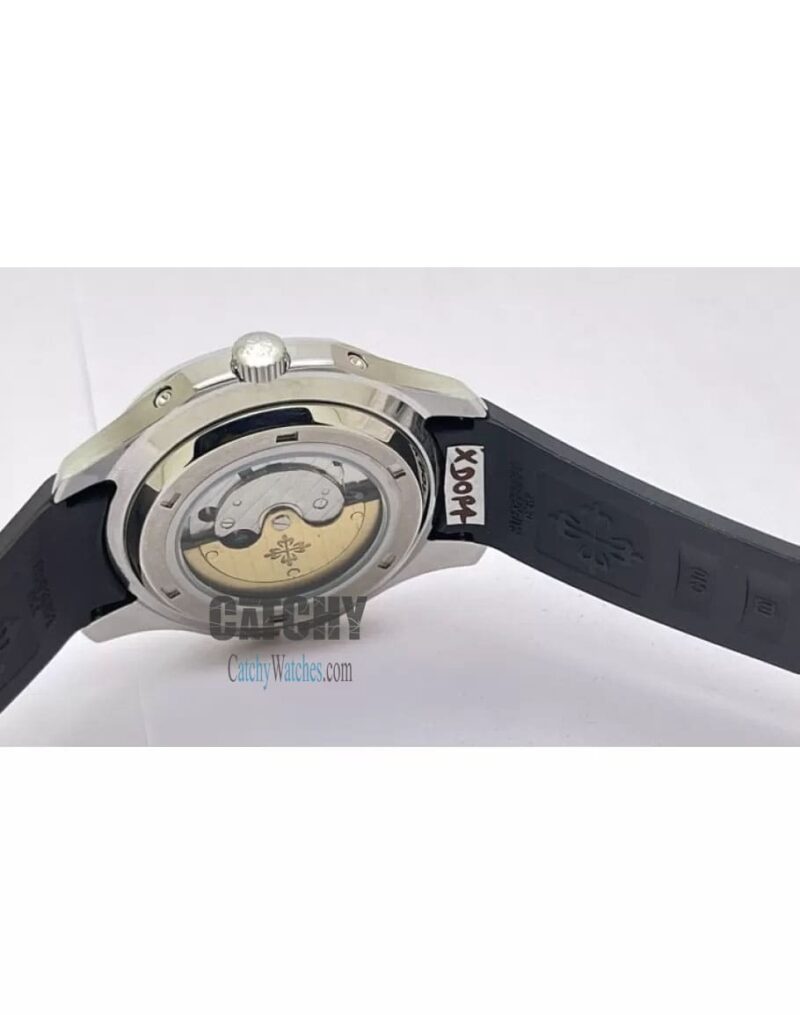 Patek Philippe Geneve Black Watch For Men - Image 4