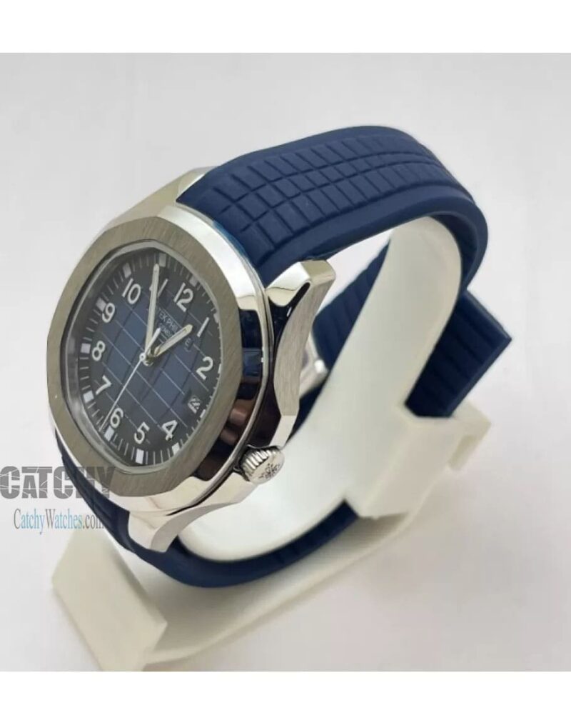 Patek Philippe Geneve Blue Watch For Men - Image 2
