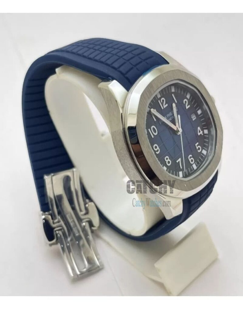 Patek Philippe Geneve Blue Watch For Men - Image 3