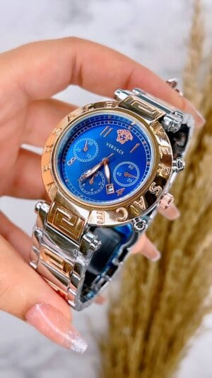 versace-watch-in-egypt-for-women-blue-dial-with-rose-gold-color-metal-strap-belt--in-cairo-alexandria-and-all-of-egypt-versace-watches