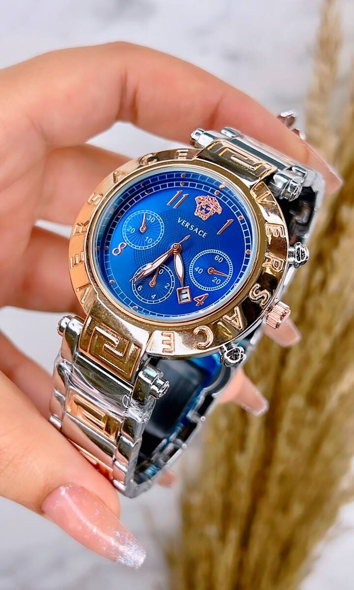 versace-watch-in-egypt-for-women-blue-dial-with-rose-gold-color-metal-strap-belt--in-cairo-alexandria-and-all-of-egypt-versace-watches