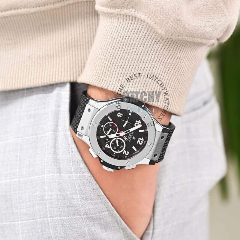 Hublot Geneve Egypt Silver Big Bang Watch For Men - Image 3