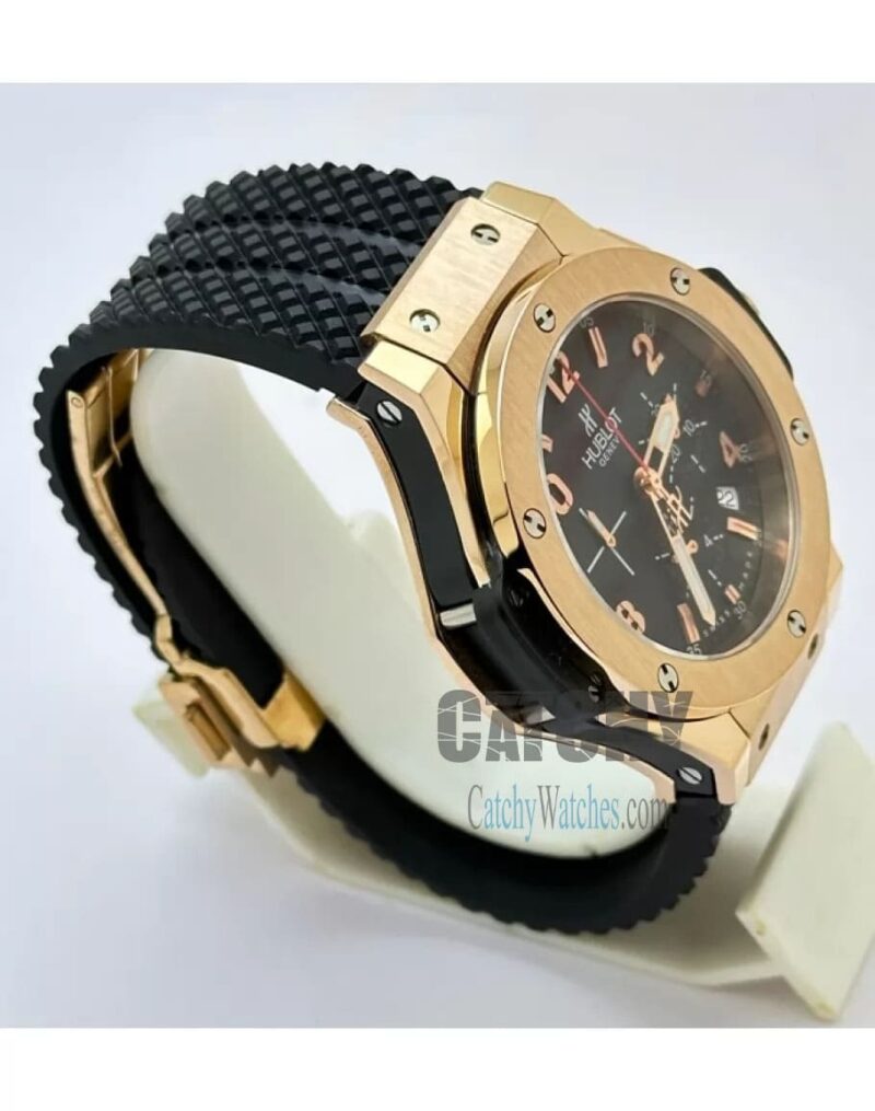 Hublot Geneve Rose Gold Big Bang Watch Egypt For Men - Image 2