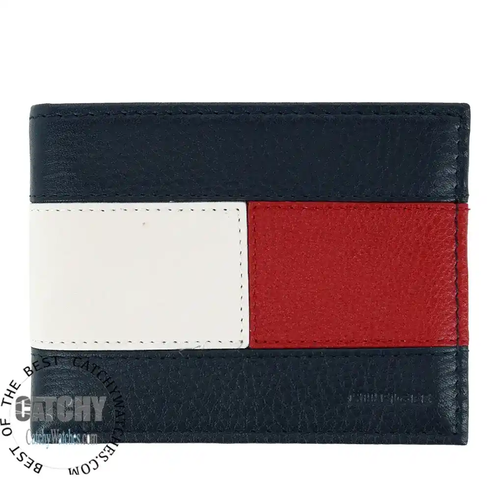 Tommy Hilfiger Wallet For Men Leather Multi Color