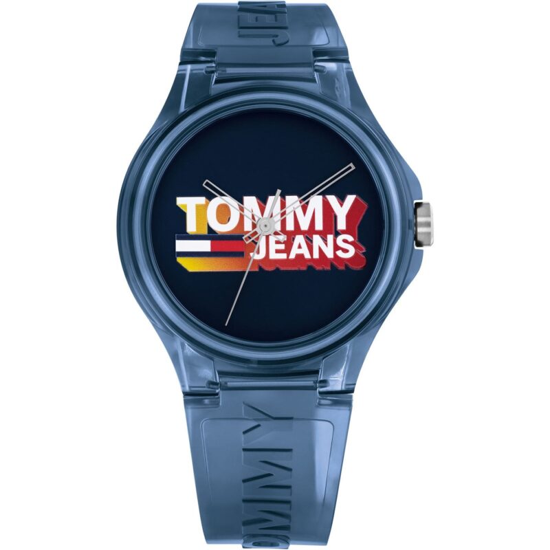 original-tommy-hilfiger-watch-egypt-gents-tommy-jeans-berlin-1720028-with-blue-dial-strap-rubber-belt-with-blue-color