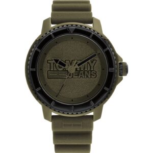 original-tommy-hilfiger-watch-egypt-gents-tommy-jeans-tokyo-1792002-with-green-dial-strap-rubber-belt-with-green-color