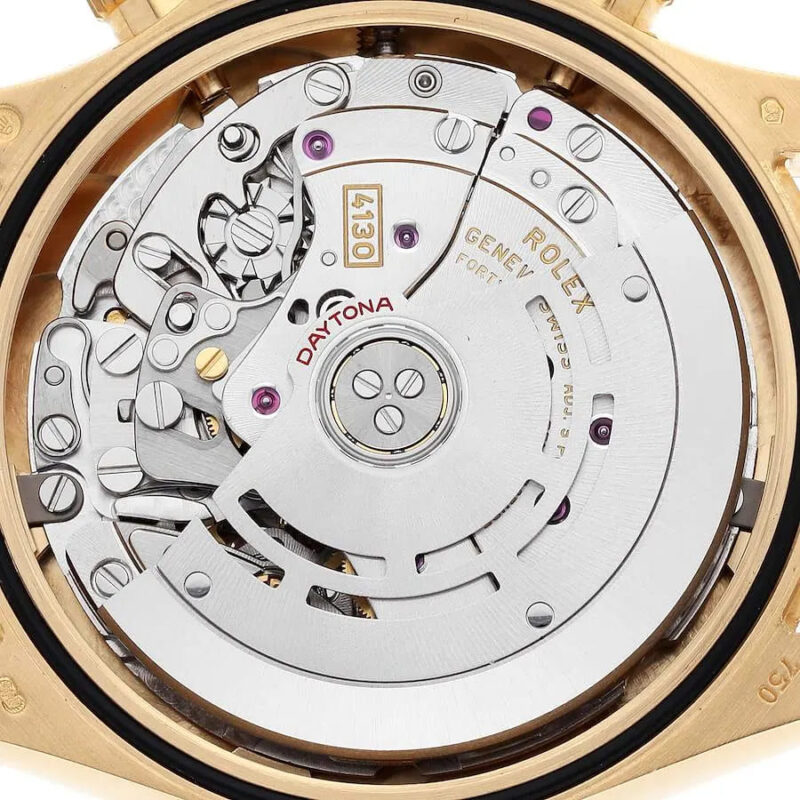 Rolex Daytona Watch For Men Gold And Green - Image 5