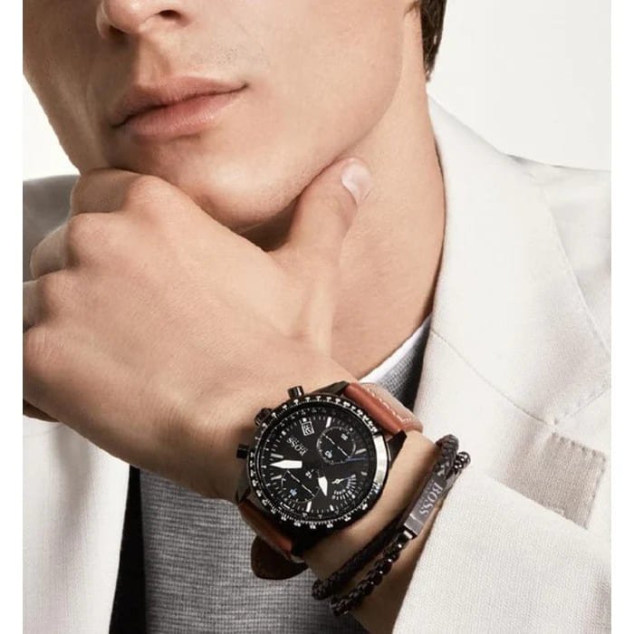 Hugo boss watches pilot edition best sale