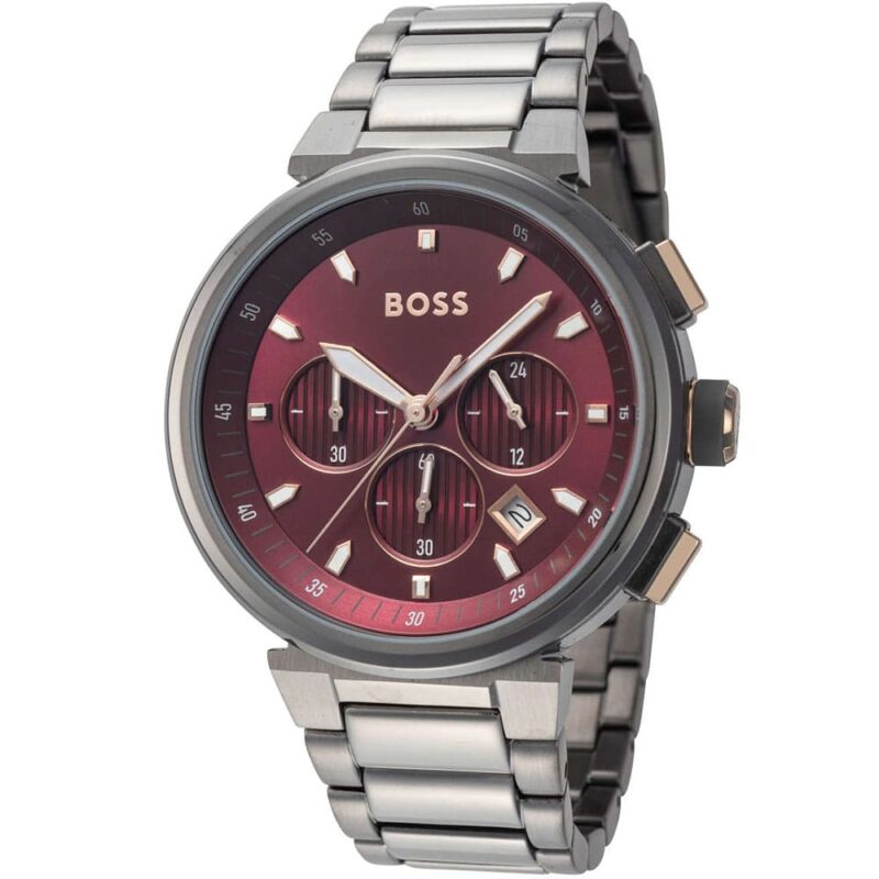 Hugo Boss Men's Watch Burgandy 1514000 - Image 2