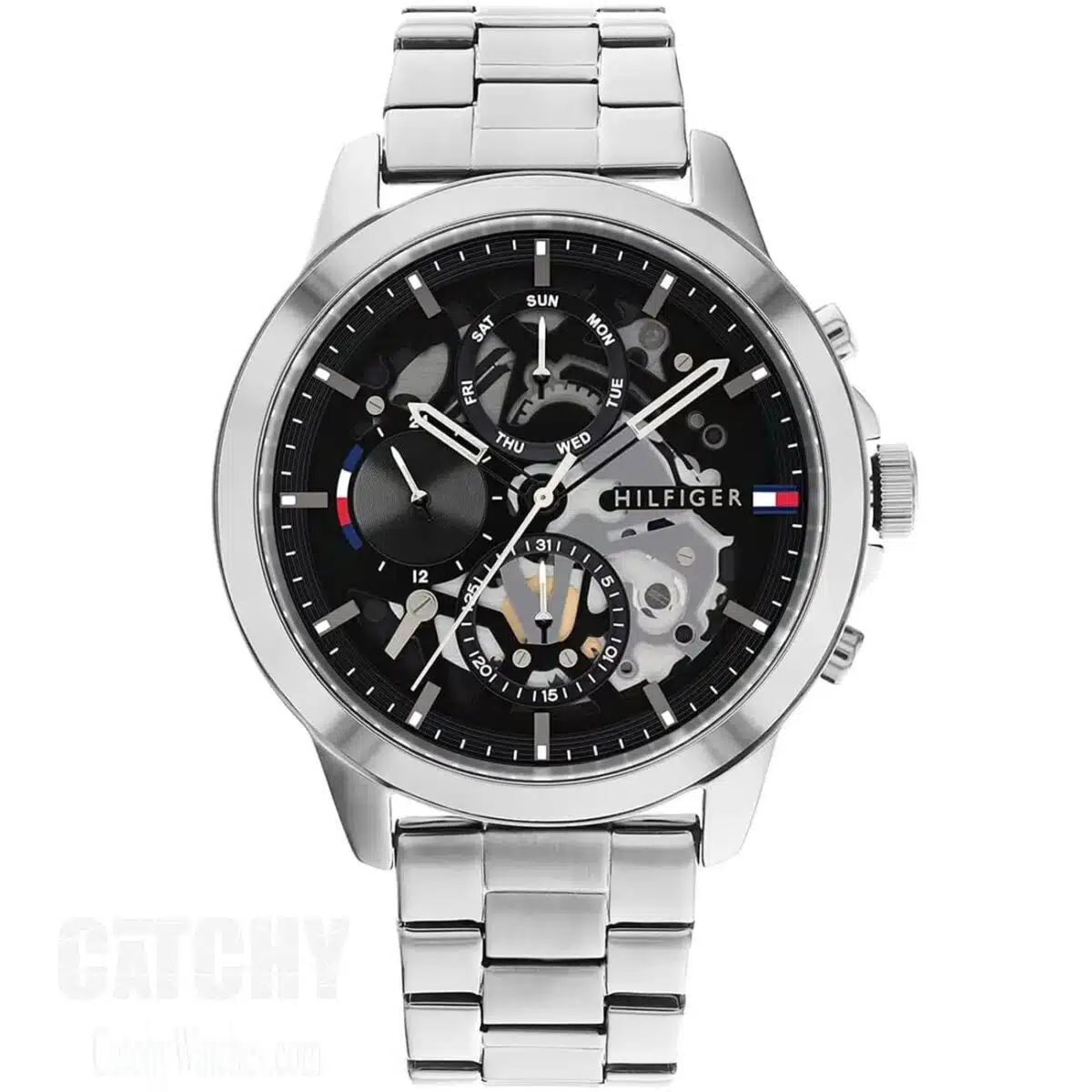 1710477-tommy-hilfiger-watch-men-black-dial-metal-stainless-steel-silver-strap-quartz-analog-monthly-weekly-date-henry