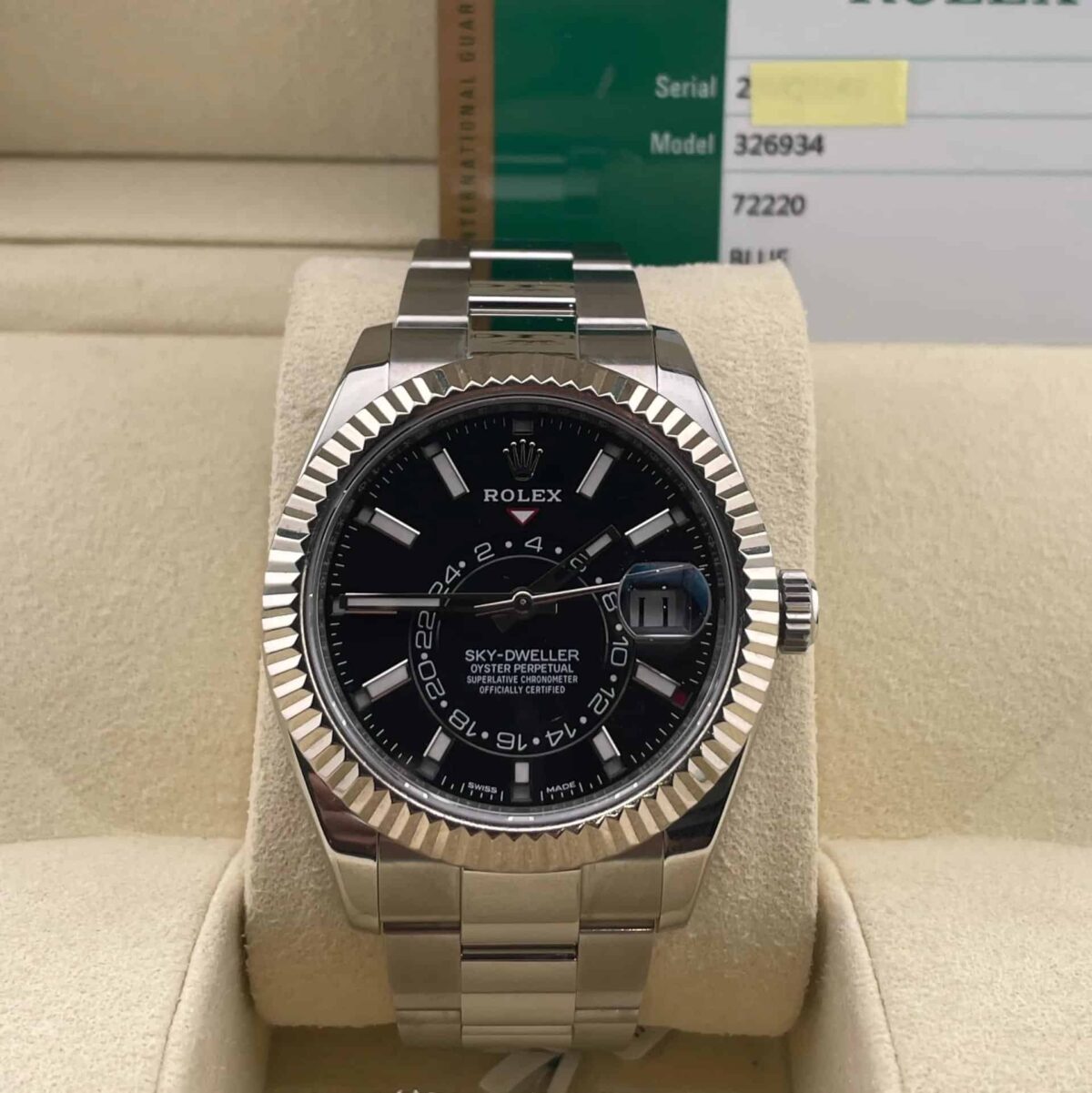 Rolex Sky-Dweller Watch For Unisex Black - Image 5