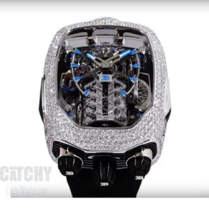 Jacob & Co Bugatti Watch Chiron Tourbillon2 Crystal
