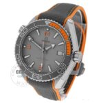 omega-watch -seamaster-Planet-ocean-grey-fabric-strap-color-grey-dial-automatic-with-gift-box