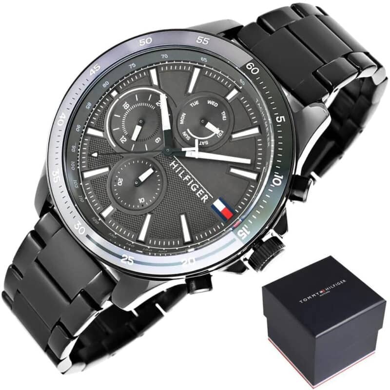 Original Tommy Hilfiger Men's Watch Bank 1791719 - Image 6