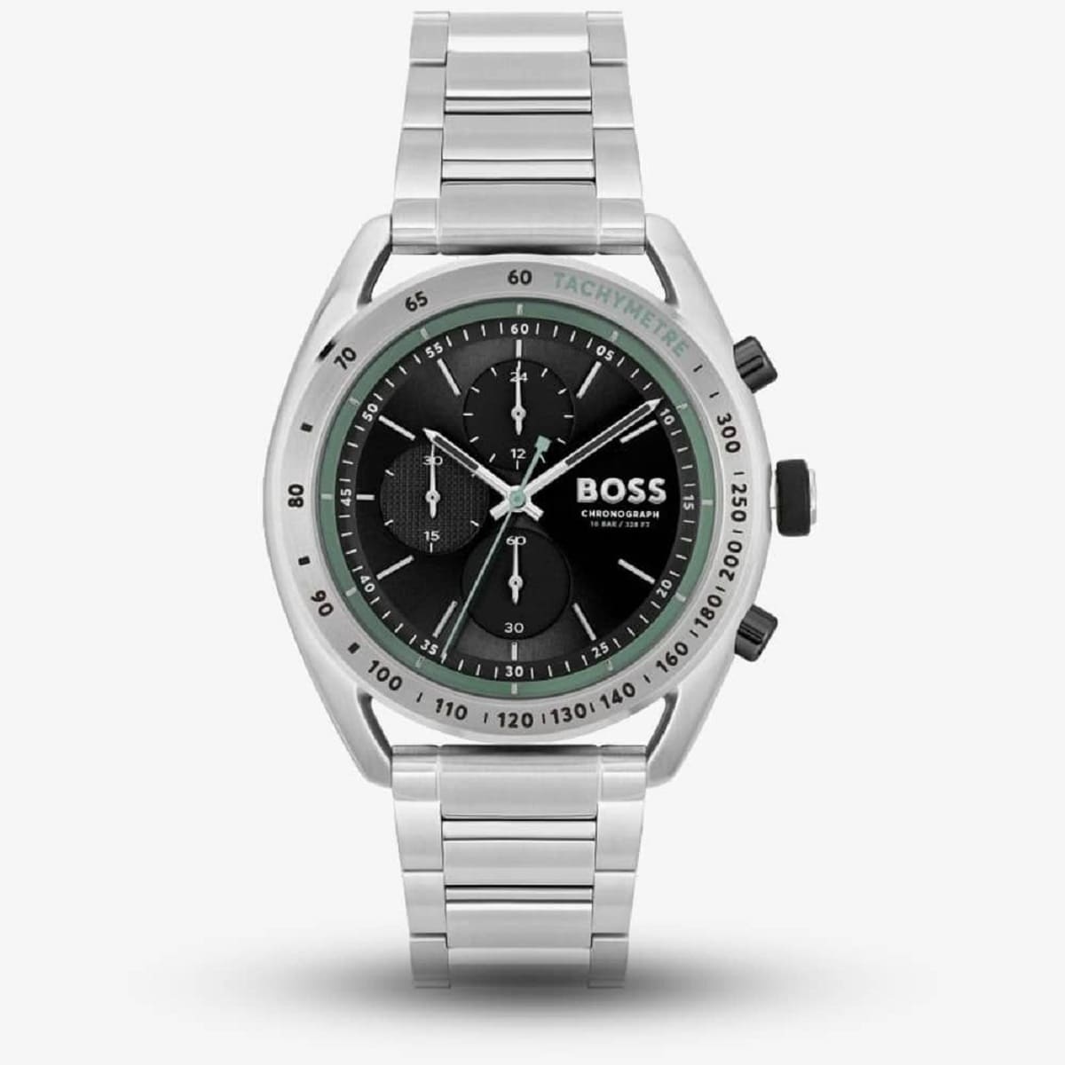 1514023-original-hugo-boss-watch-maetal-strap-silver-color-black-green-dial-egypt