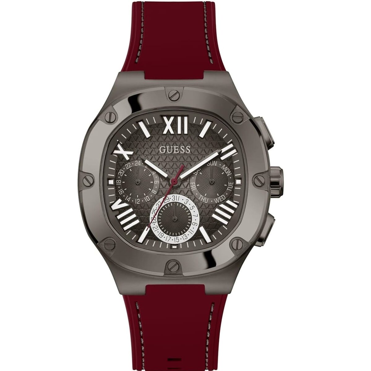 GW0571G4-original-guess-watch-red-rubber-strap-gray-dial-men-egypt